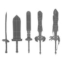 Weapons - Low Poly Modular Melee Weapon Set
